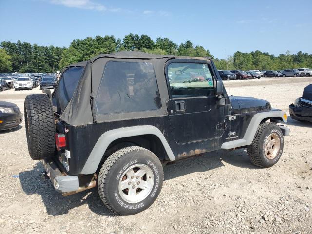 1J4FA39S25P350364 - 2005 JEEP WRANGLER X BLACK photo 3