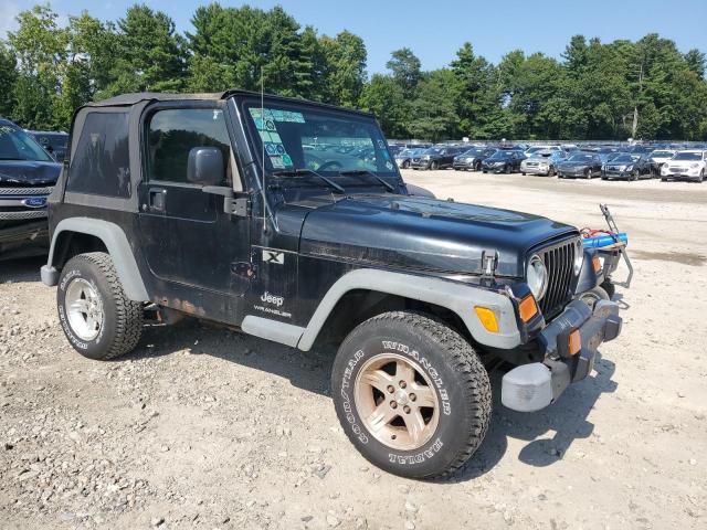 1J4FA39S25P350364 - 2005 JEEP WRANGLER X BLACK photo 4