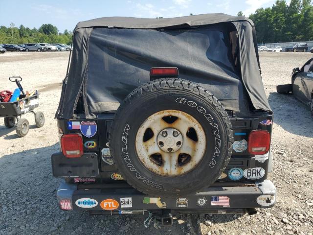 1J4FA39S25P350364 - 2005 JEEP WRANGLER X BLACK photo 6