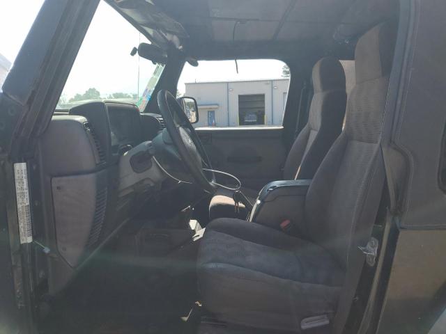 1J4FA39S25P350364 - 2005 JEEP WRANGLER X BLACK photo 7