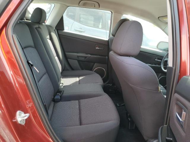 JM1BK344481172555 - 2008 MAZDA 3 HATCHBACK MAROON photo 10