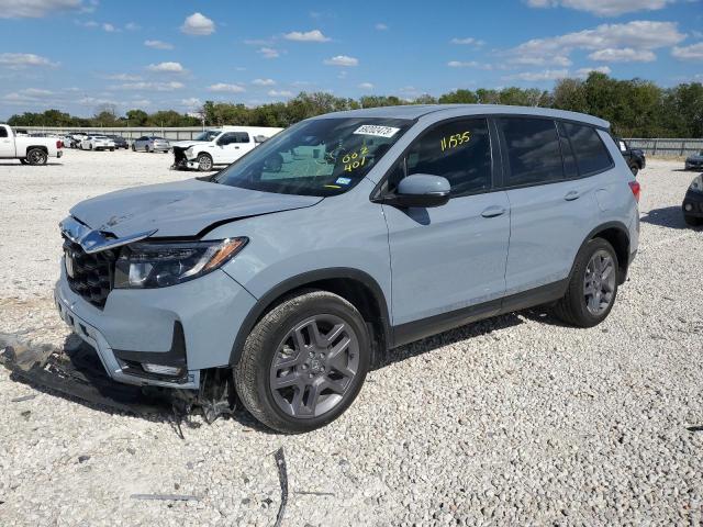 5FNYF8H5XPB002401 - 2023 HONDA PASSPORT EXL ნაცრისფერი ფოტო 1