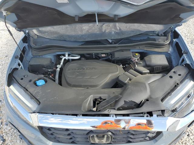 5FNYF8H5XPB002401 - 2023 HONDA PASSPORT EXL ნაცრისფერი ფოტო 12