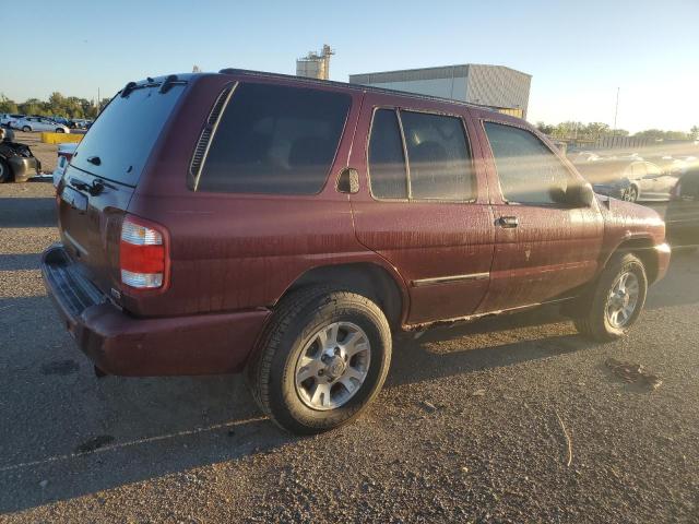 JN8DR07Y61W524520 - 2001 NISSAN PATHFINDER LE 勃艮第红 照片 3