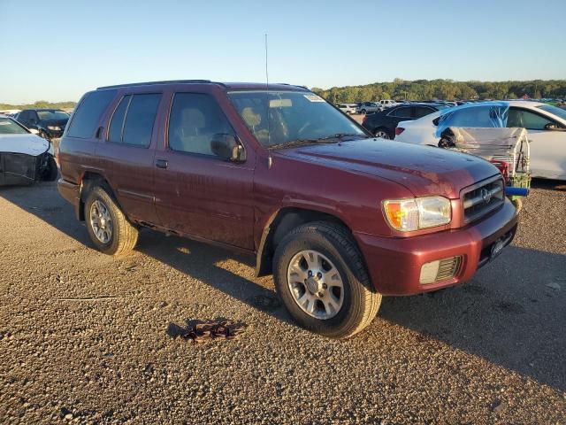JN8DR07Y61W524520 - 2001 NISSAN PATHFINDER LE 勃艮第红 照片 4