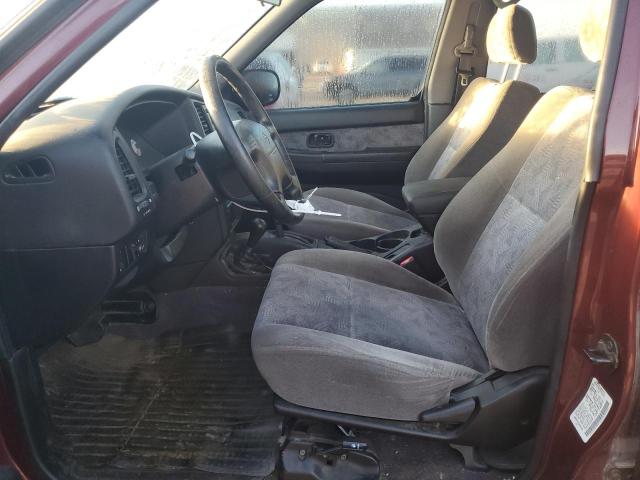 JN8DR07Y61W524520 - 2001 NISSAN PATHFINDER LE 勃艮第红 照片 7