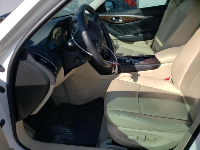 JN1BV7AR7EM704991 - 2014 INFINITI Q50 BASE WHITE photo 7