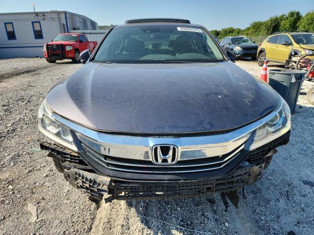 1HGCR3F08GA001916 - 2016 HONDA ACCORD EXL GRAY photo 5