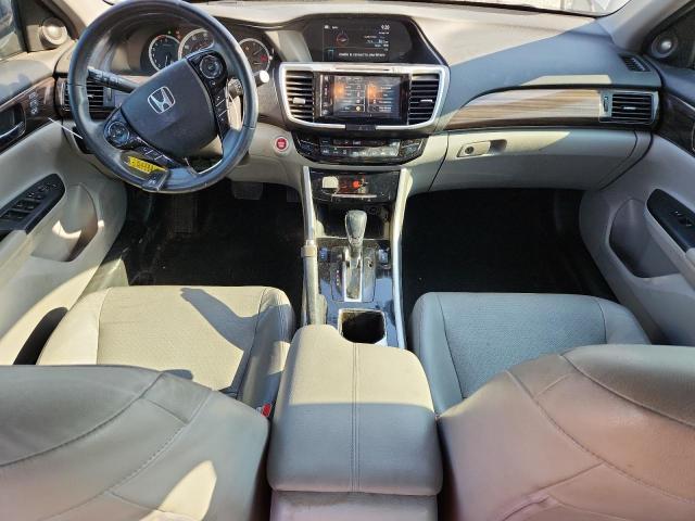 1HGCR3F08GA001916 - 2016 HONDA ACCORD EXL GRAY photo 8