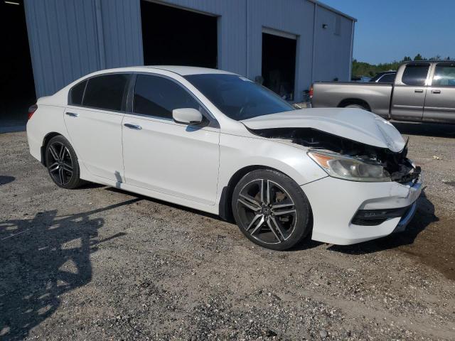 1HGCR2F55HA056198 - 2017 HONDA ACCORD SPORT 白色 照片 4