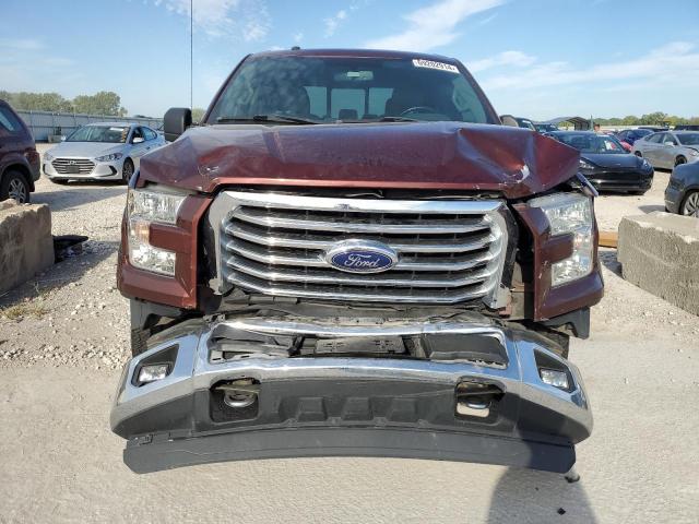 1FTEW1EG9FKD09379 - 2015 FORD F150 SUPERCREW MAROON photo 5