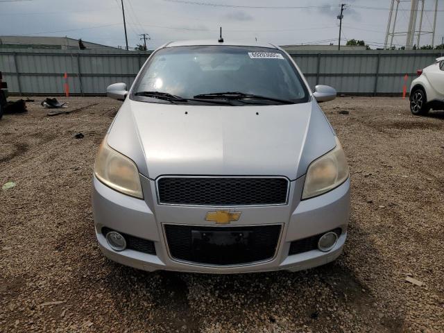 KL1TG66E59B302956 - 2009 CHEVROLET AVEO LT SILVER photo 5