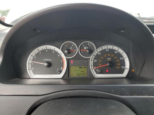 KL1TG66E59B302956 - 2009 CHEVROLET AVEO LT SILVER photo 9