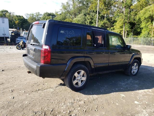 1J8HG48K76C145001 - 2006 JEEP COMMANDER 黑色 照片 3
