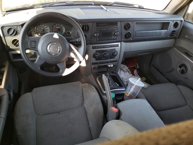 1J8HG48K76C145001 - 2006 JEEP COMMANDER 黑色 照片 8