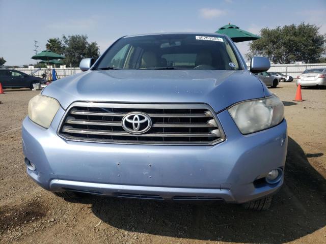 JTEDS43AX82065053 - 2008 TOYOTA HIGHLANDER SPORT BLUE photo 5