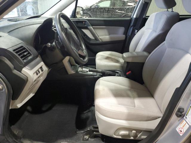JF2SJADC8FH834562 - 2015 SUBARU FORESTER 2.5I PREMIUM SILVER photo 7