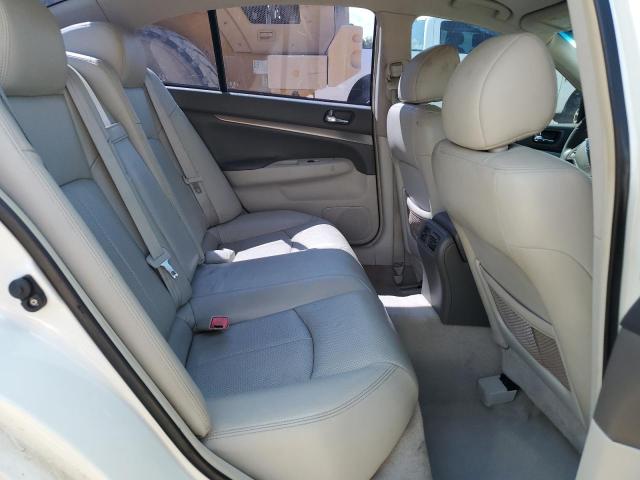 JN1CV6AP6BM503415 - 2011 INFINITI G37 BASE WHITE photo 10