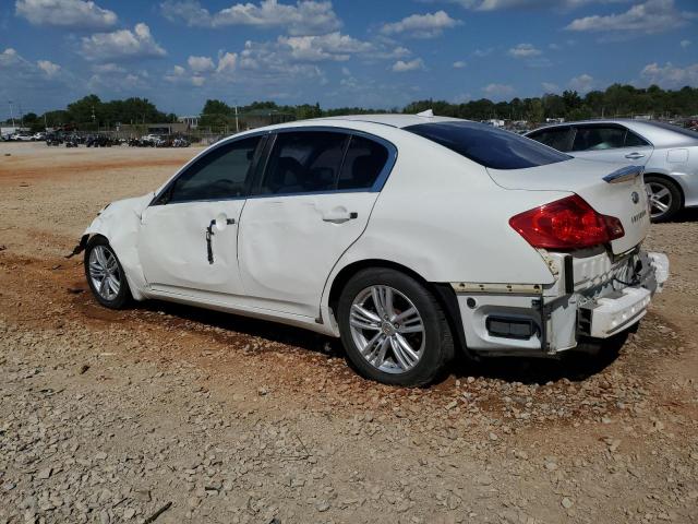 JN1CV6AP6BM503415 - 2011 INFINITI G37 BASE WHITE photo 2