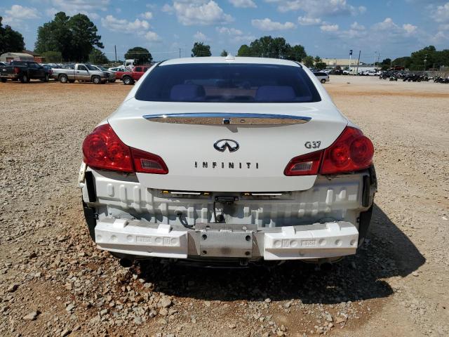 JN1CV6AP6BM503415 - 2011 INFINITI G37 BASE WHITE photo 6