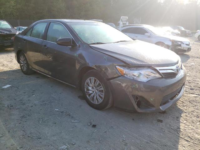 4T4BF1FK2ER444357 - 2014 TOYOTA CAMRY L GRAY photo 4