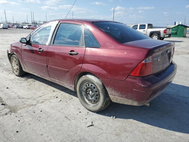 1FAFP34N87W289722 - 2007 FORD FOCUS ZX4 BURGUNDY photo 2