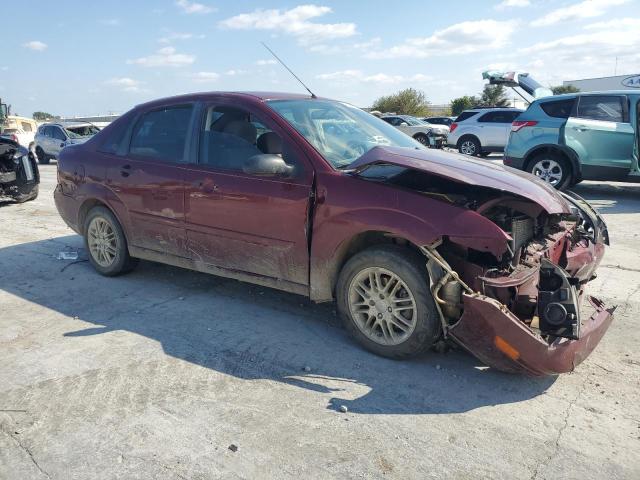 1FAFP34N87W289722 - 2007 FORD FOCUS ZX4 BURGUNDY photo 4