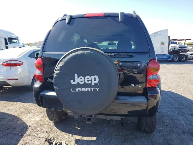 1J8GL58K82W187411 - 2002 JEEP LIBERTY LIMITED BLACK photo 6