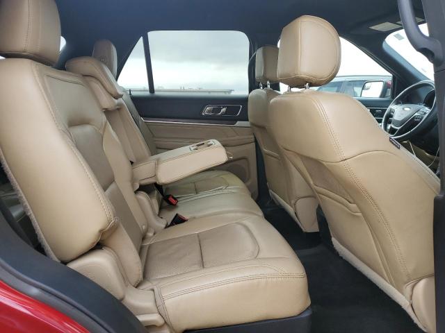 1FM5K8F82HGC70261 - 2017 FORD EXPLORER LIMITED MAROON photo 11