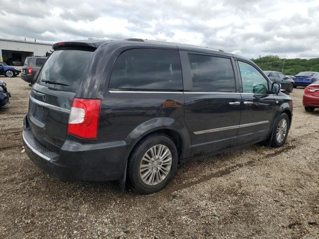 2C4RC1CG9ER319889 - 2014 CHRYSLER TOWN & COU TOURING L BLACK photo 3