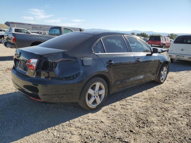 3VWLL7AJ7EM365653 - 2014 VOLKSWAGEN JETTA TDI BLACK photo 3