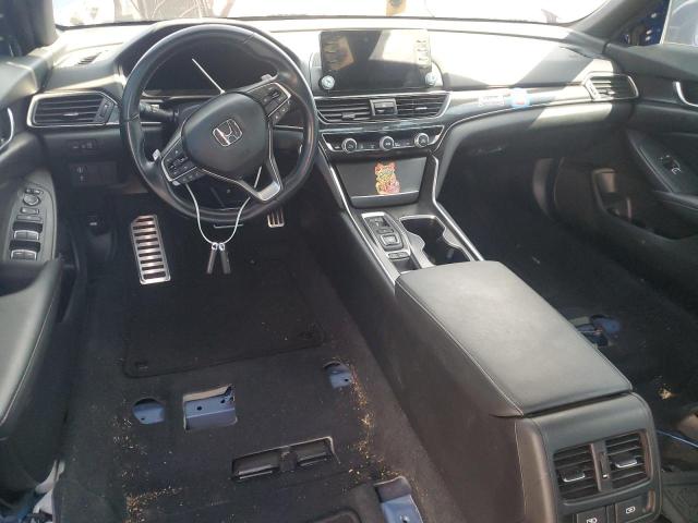 1HGCV2F32MA033904 - 2021 HONDA ACCORD SPORT Көк фото 8