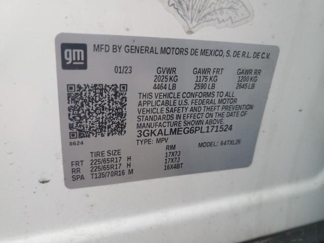 3GKALMEG6PL171524 - 2023 GMC TERRAIN SLE 白色 照片 13