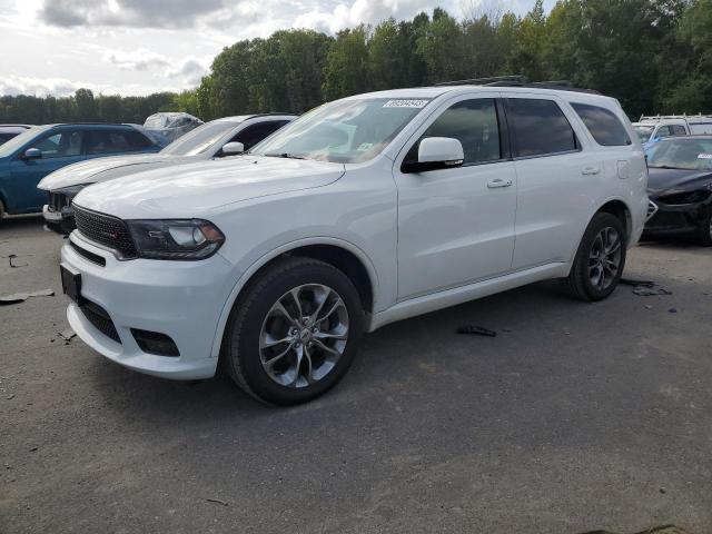 1C4RDJDG2KC807310 - 2019 DODGE DURANGO GT WHITE photo 1