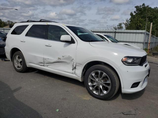 1C4RDJDG2KC807310 - 2019 DODGE DURANGO GT WHITE photo 4