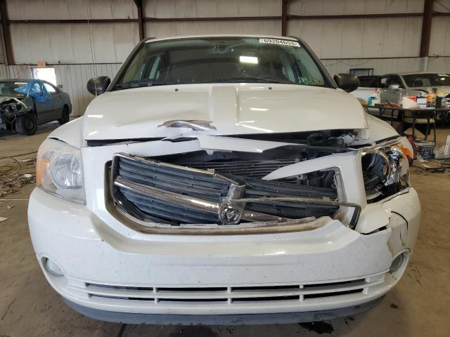 1B3CB3HAXBD132766 - 2011 DODGE CALIBER MAINSTREET WHITE photo 5