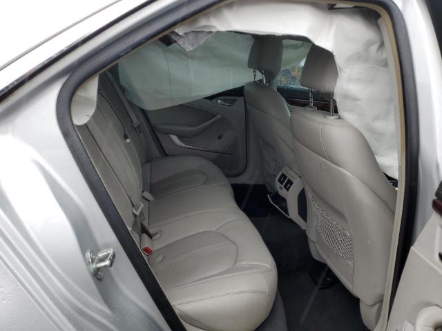 1G6DG5EY4B0165306 - 2011 CADILLAC CTS LUXURY COLLECTION SILVER photo 10