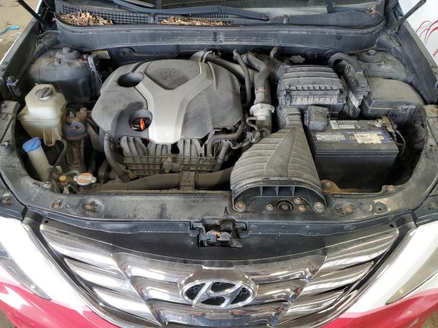 5NPEC4AB9DH510764 - 2013 HYUNDAI SONATA SE WHITE photo 11