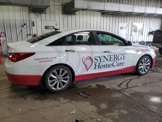 5NPEC4AB9DH510764 - 2013 HYUNDAI SONATA SE WHITE photo 3
