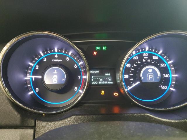 5NPEC4AB9DH510764 - 2013 HYUNDAI SONATA SE WHITE photo 9