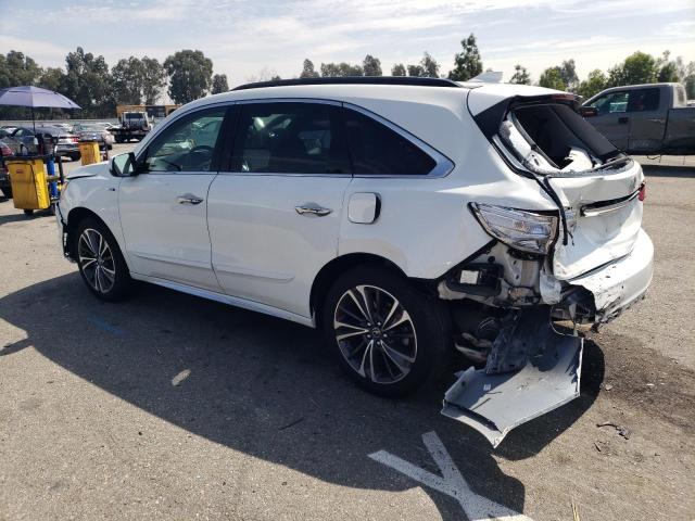 5J8YD7H52LL001378 - 2020 ACURA MDX SPORT HYBRID TECHNOLOGY WHITE photo 2