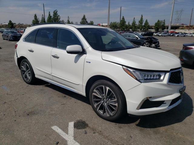 5J8YD7H52LL001378 - 2020 ACURA MDX SPORT HYBRID TECHNOLOGY WHITE photo 4