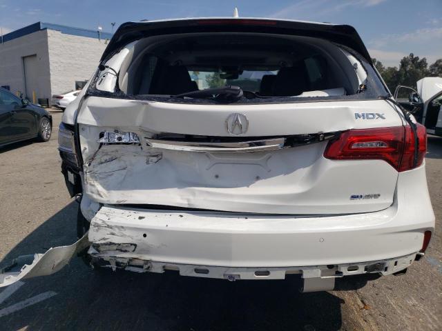 5J8YD7H52LL001378 - 2020 ACURA MDX SPORT HYBRID TECHNOLOGY WHITE photo 6