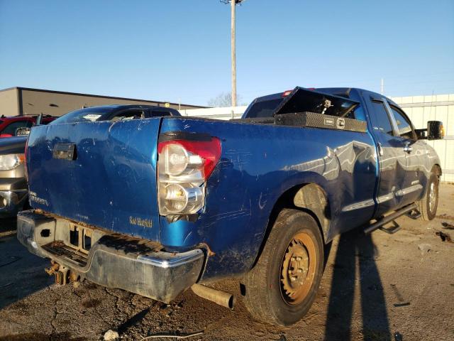 5TFSV54177X003165 - 2007 TOYOTA TUNDRA DOUBLE CAB SR5 BLUE photo 4