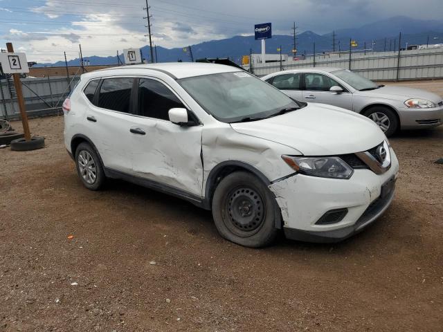KNMAT2MVXGP737897 - 2016 NISSAN ROGUE S WHITE photo 4