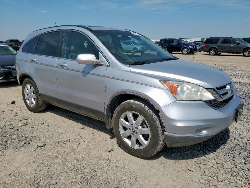 5J6RE4H77BL120858 - 2011 HONDA CR-V EXL SILVER photo 4