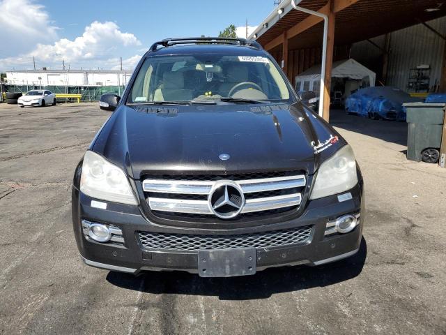 4JGBF71E87A267235 - 2007 MERCEDES-BENZ GL 450 4MATIC BLACK photo 5