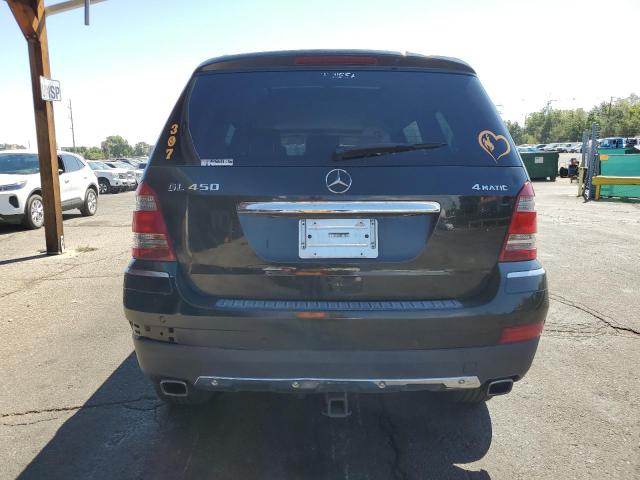 4JGBF71E87A267235 - 2007 MERCEDES-BENZ GL 450 4MATIC BLACK photo 6