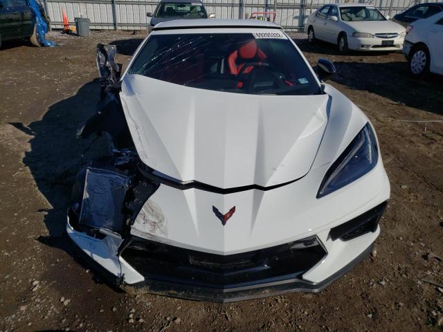 1G1YC3D4XP5114537 - 2023 CHEVROLET CORVETTE STINGRAY 3LT WHITE photo 5