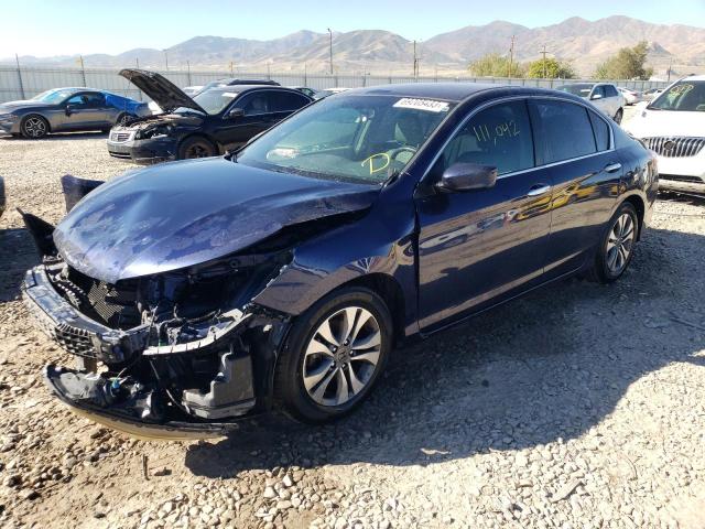 1HGCR2F32FA145416 - 2015 HONDA ACCORD LX BLUE photo 1